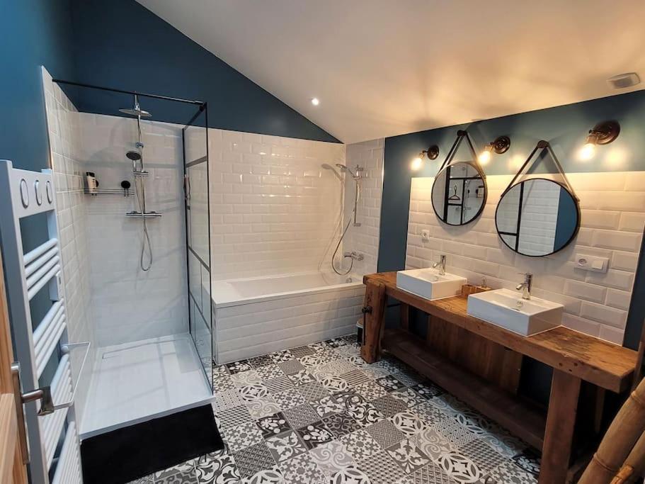 Maison Poitevine 9/10 Personnes Chaunay Exterior foto